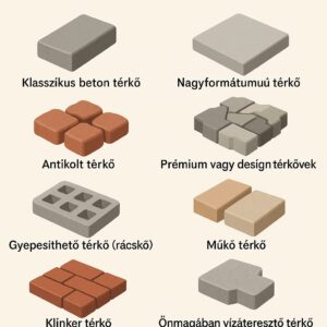 Térkövek típusai: Rövid bemutató