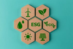 ESG concept of environmental. ESG or environmental social governance.