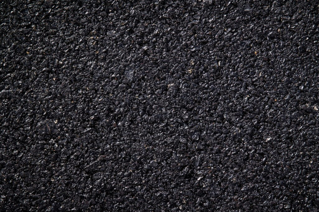 Texture background of new asphalt road