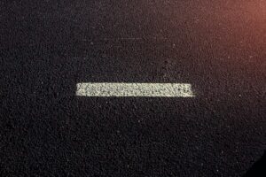 Asphalt Texture. New with white dashed line